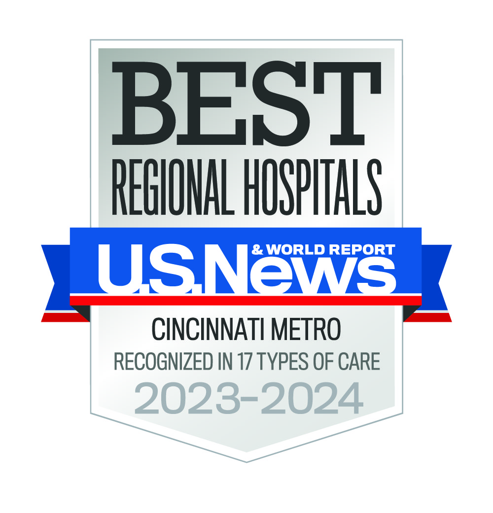 US News Best Regional Hospitals Cincinnati Metro 2023-24