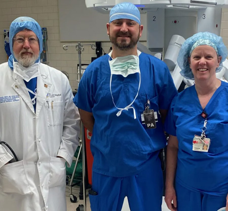 Christ Hospital performs first aortic valve replacement with Da Vinci 5 robot