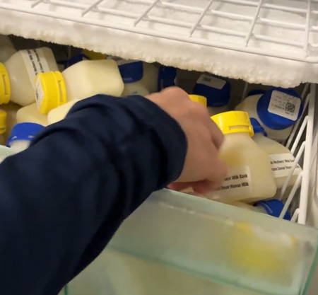 Donor breast milk bank The Christ Hospital Liberty 