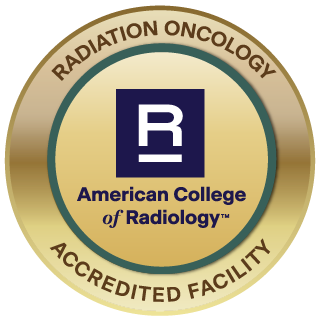 ACR Gold seal of accreditation for radiation oncology