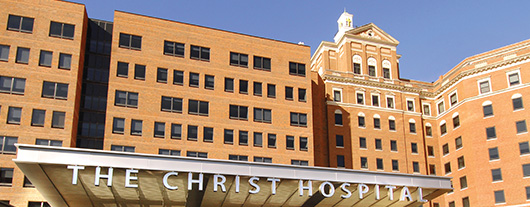 The Christ Hospital main campus entrance
