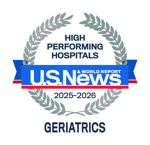 US News & World Report High Performing Hospitals - Geriatrics