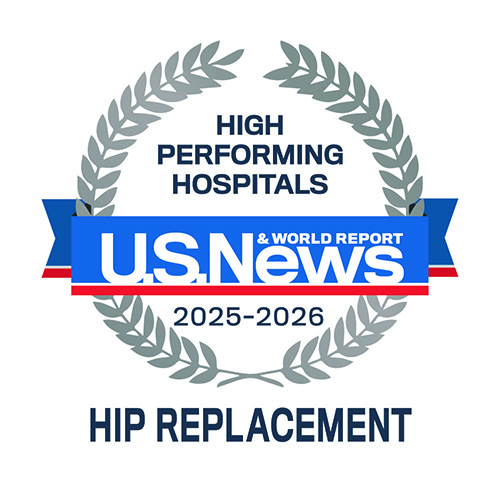 US News & World Report High Performing Hospital - Hip Replacement 
