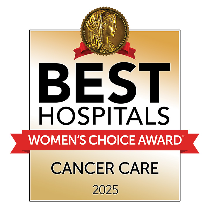 Women's Choice Award Best Hospitals in America for Cancer Care