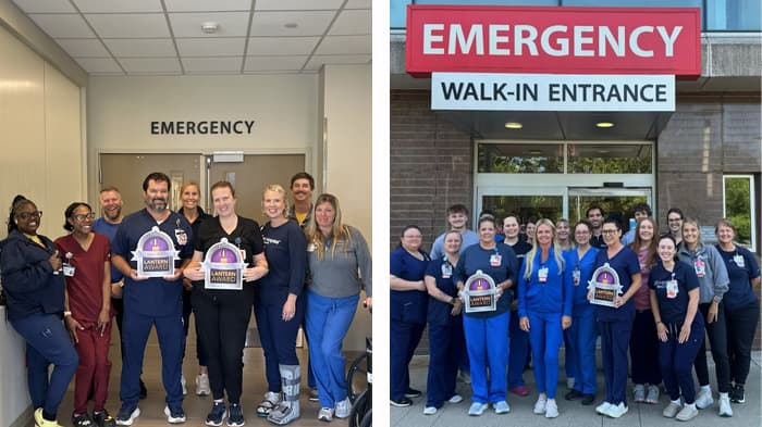 Christ Hospital Emergency Department Teams 2026 Lantern Award