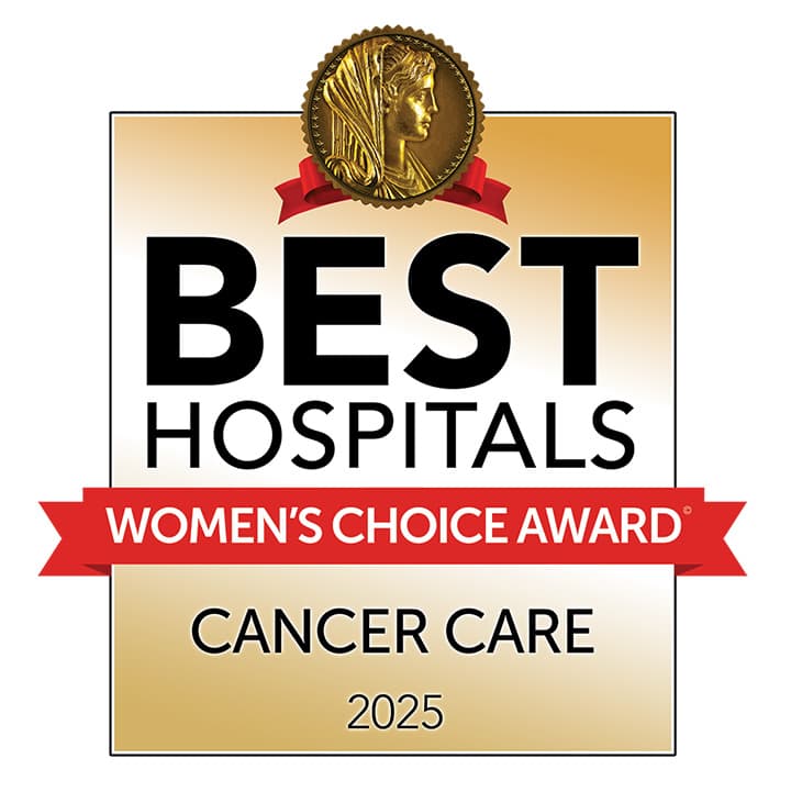 Women’s Choice Award, Best Cancer Hospital